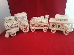 MIKASA 3-TEILIGES "HOLIDAY ELEGANCE" VOTIV CANCLE WEIHNACHTSZUG-SET OVP - Bild 1 von 5