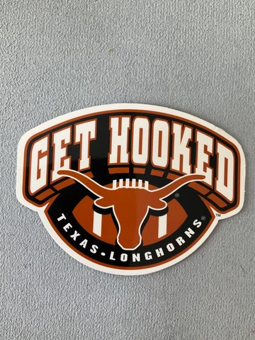 Texas Longhorns Get Hooked Refrigerator Magnet Cover