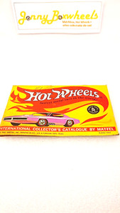 Hot Wheels Redlines International Collectors Catalogue 1968. By Rosebud Mattel.