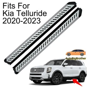 Fits for Kia Telluride 2020 2023 2024 Running Boards Side Step Bars - Picture 1 of 13