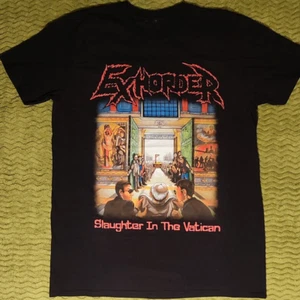 Exhorder, Exhorder - Slaughter In The Vatican Shirt Black Size S-5XL Tee OB893 - Picture 1 of 3