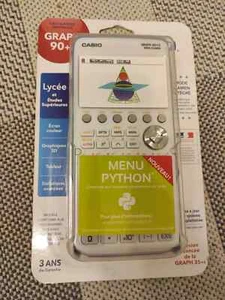 Casio Graph 90+E / Mode examen / Menu Python - Calculatrice Graphique -- NEUVE - Photo 1/1