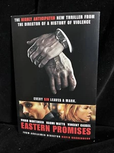 VINTAGE RARE DAVID CRONENBERG EASTERN PROMISES (2007) Advertising Promo Postcard - Picture 1 of 2