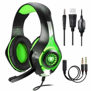 BlueFire Stereo Gaming Headset for Playstation 4 PS4 Over-Ear Headphones Mic - Picture 1 of 11