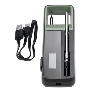 Wireless Meat Thermometer With 2 Probes 304 Stainless Steel & Food-Grade Ceramic - Picture 1 of 12