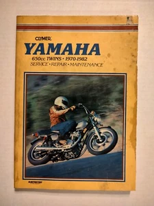 1970-1982 Yamaha 650CC Twins Service Repair Maintenance Manual CLYMER - Bild 1 von 5