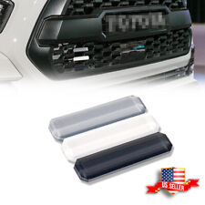 3 Gray+White+Black Emblem Stickers For Toyota Tacoma 4Runner Tundra Front Grill