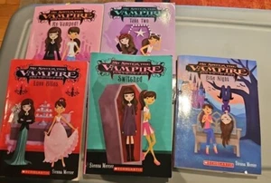 My Sister The Vampire 5 Books Switched  Bite Night Take Two Love Bites Re Vamped - Picture 1 of 12