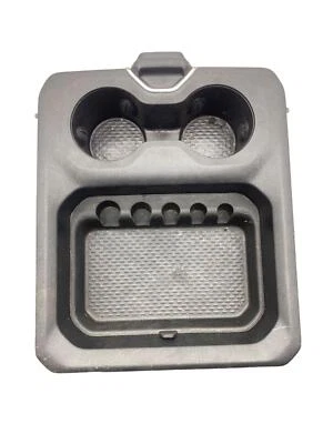 2019-2024 RAM 3500 OEM consola central delantera portavasos *rayado* | negro Foto 1 de 4