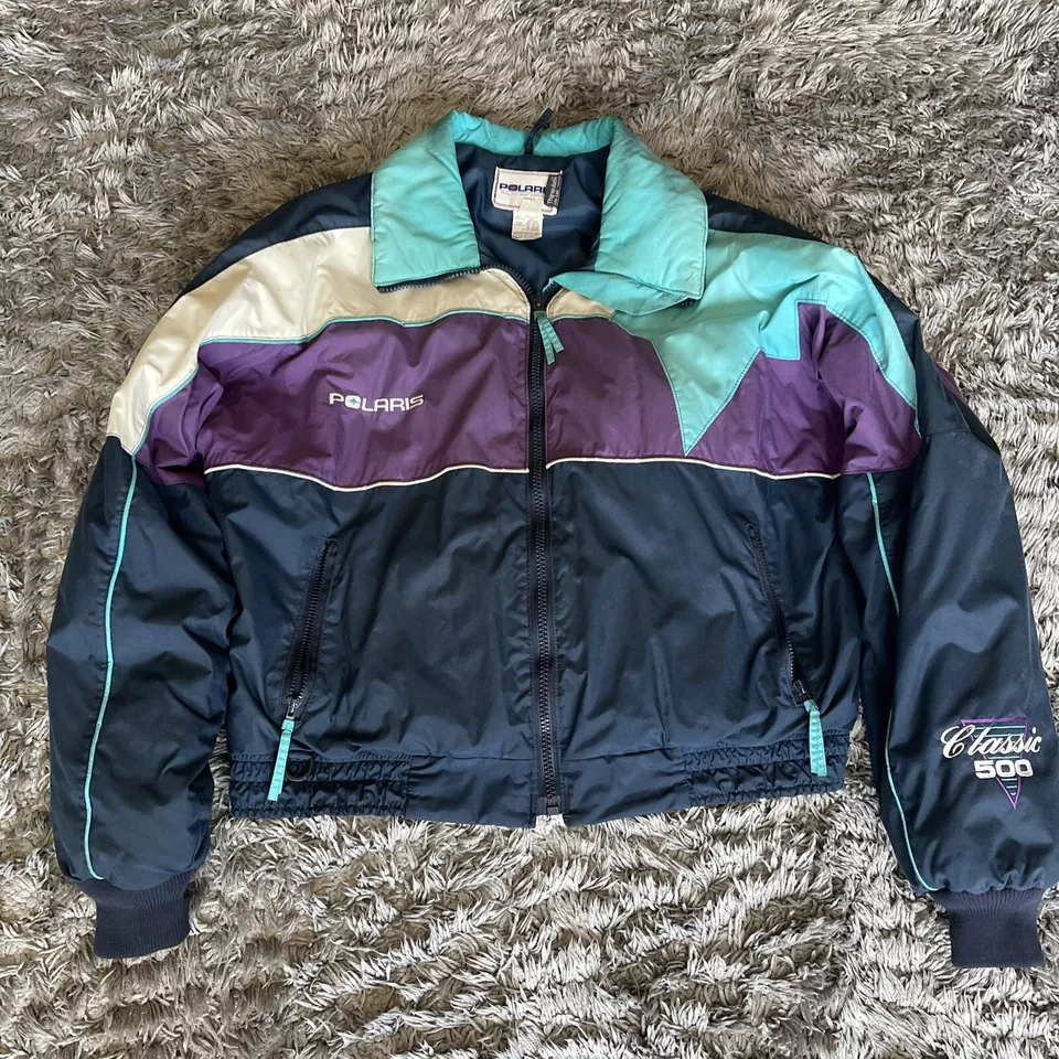 Vintage Polaris Classic 500 Snowmobile Jacket Coat Men’s Sz 2XL - Image 1 of 4
