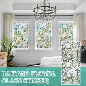 Película para vidrieras, película decorativa para privacidad para ventanas para baño⭐ - Imagen 1 de 15
