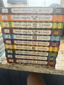 Diary of A Wimpy Kid Set Vol 1-10 Hardcover  Great Condition - Picture 1 of 1