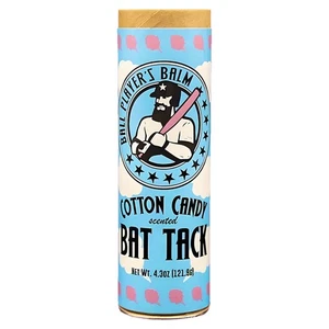 Ball Player's Balm Baseball/Softball Scented Bat Tack - Cotton Candy - Picture 1 of 6