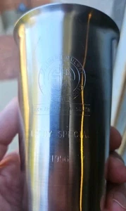 Vtg/Rare 1956 Kentucky Derby Special/ Southern Railway Metal Mint Julep Cup - Picture 1 of 10