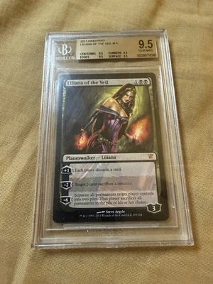 Magic The Gathering MTG Liliana of the Veil Innistrad BGS 9.5 - Image 1 of 2