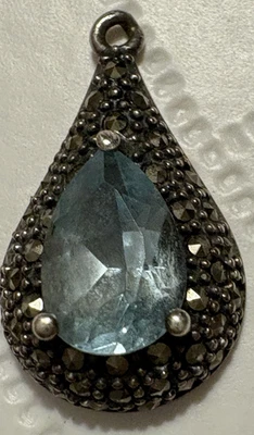 Colgante de plata Judith Jack vintage Foto 1 de 4