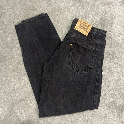 1997 Orange Tab Levi’s 505 32 X 30 Black - Image 1 of 4