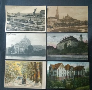 POSTKARTEN-Konvolut - 6 sehr alte Karten KIEL - Bild 1 von 2