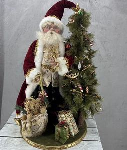 Large Vintage Mark Roberts Collection Santa Tree and presents - Picture 1 of 21