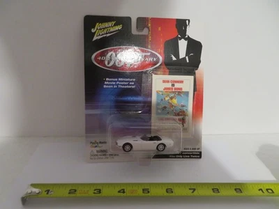 Johnny Lightning 007 40th Anniversary Toyota 2000GT Convertible 2002 MOC - Image 1 of 4