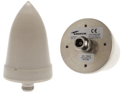 Andrew GPS-PBW-26N/B 26dB 5V Small 2.5" Dia Antenna Telecom Timing N Conn Lucent - Image 1 of 4