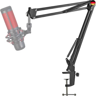 YOUSHARES HyperX QuadCast Mikrofon Arm - Universal Boom Arm Ständer kompatibel mit HyperX