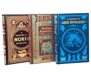 3-Book Set: Greek, Norse, Native American Mythology Bounded LEATHER Hardcover - Bild 1 von 9