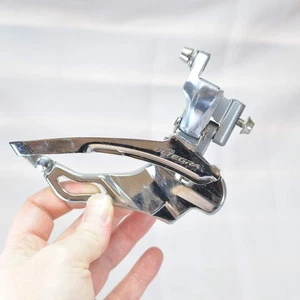 Shimano Ultegra 6700 FD-6703 10 Speed Braze-On Front Derailleur Double, 9/10 EXC - Picture 1 of 5