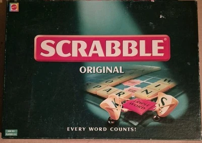 Original Scrabble by Mattel Games Vintage 2003 Complete - Image 1 of 4