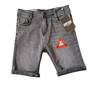 Jungen Jeansshorts Alter 9-10 Jeansshorts neu mit Etikett verstellbarer Bund Knopf UVP £37 - Bild 1 von 11