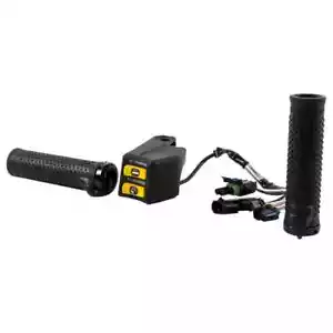 2013-2023 Can-Am Outlander Renegade OEM Heated Grips & Throttle Kit 715010553 - Picture 1 of 4
