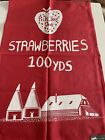 Strawberries Tea Towel Made By Ulster Weavers For Mini Moderns