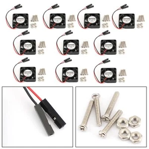10x 2 Stifte 30x30x7MM 3007 DC 5V Lüfter Ventilato für Raspberry Pi 4B/3B+/2B DE - Bild 1 von 11