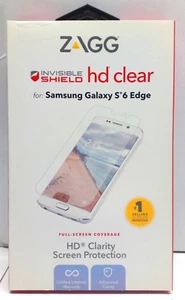 Zagg InvisibleShield HD Clear Screen Protector for Samsung Galaxy S6 edge. - Picture 1 of 2