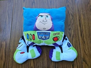 Oreiller DISNEY Pixar Buzz Lightyear avec bras Toy Story 4 - 16" x 16" Occasion - Photo 1/2