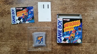 NINTENDO GAMEBOY - MOTOCROSS MANIACS #BG18a CIB - Image 1 of 4