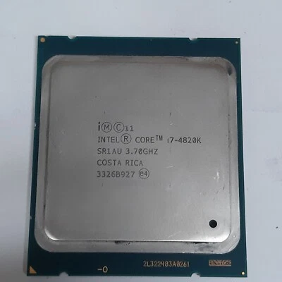 Intel Core i7-4820K 3.70GHz Socket LGA2011 CPU Quad Core Processor SR1AU - Image 1 of 2
