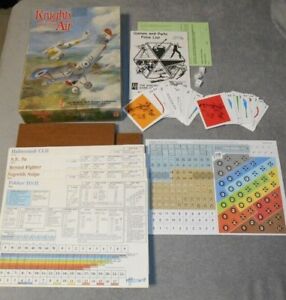 Knights of the Air WWI Avalon Hill 1986 WW1 Red Baron Boardgame ENGLISH