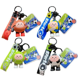 Football Keychain Pendant Cute Football Theme Party Goodie Car Key Chain - Picture 1 of 16