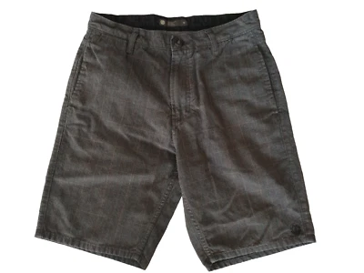 Element Skateboard Men's Shorts Size 30 Gray with Blue Pinstripes Cotton Blend - Image 1 of 4