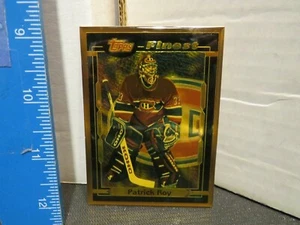 Patrick Roy 1995 Topps Finest Bronze con Lindros espalda equivocada (casi como nuevo) - Imagen 1 de 2