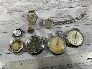 LOTE RELOJ ORIGINAL VINTAGE MUÑECA/BOLSILLO/PARADA - Imagen 1 de 4