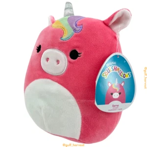 Squishmallows 7.5" Plush Toy - Ilene Pink Unicorn Collectible NWT - Picture 1 of 5