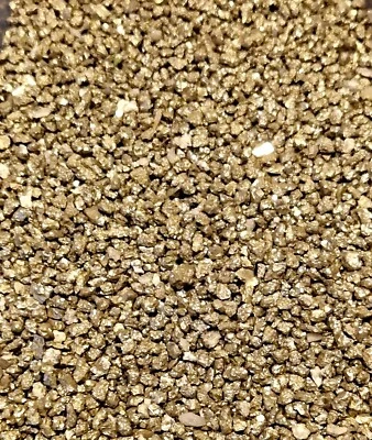 200g  Pyrit Katzengold  1-3 mm, feines Granulat, Pyritsand, Pyrit roh - Bild 1 von 4