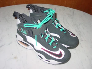 2012 Nike Air Griffey Max 1 "South Beach" White/Black Training Shoes Size 6Y - Picture 1 of 12