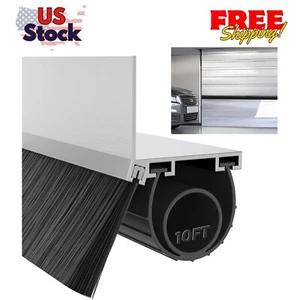 10Ft Universal Garage Door Bottom Seals Weatherproof Garage Door Seals Bottom... - Picture 1 of 9
