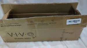 New VIVO STAND-V001 Single Monitor Desk Mount - Black - Computers FREESTANDING - Picture 1 of 7
