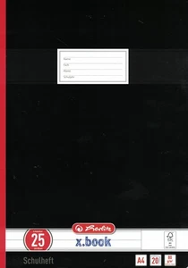 Cuaderno escolar Herlitz DIN A4 lineatura 25 - Imagen 1 de 2