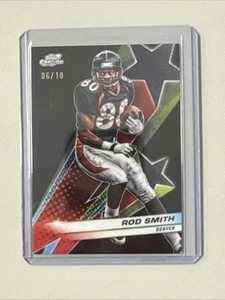2024 Topps Cosmic Chrome Rod Smith Starfractor /10 - Picture 1 of 2
