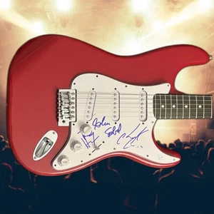 GFA Tommy, Glen & Chuck x3 * ALICE COOPER BAND * signierte E-Gitarre Echtheitszertifikat - Bild 1 von 7